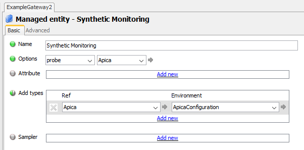 Synthetic Monitoring Installation - Managed Entity