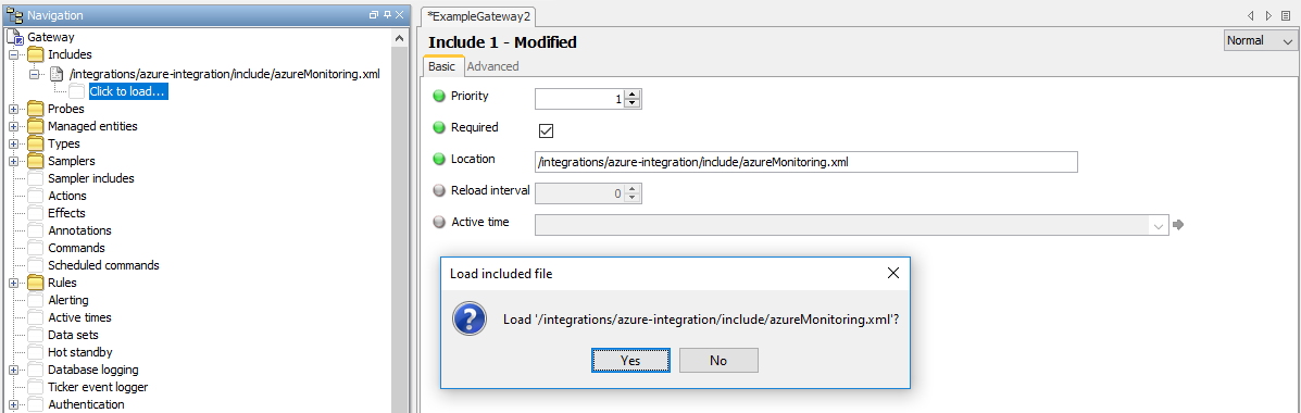 Azure Monitor Installation - Include Location