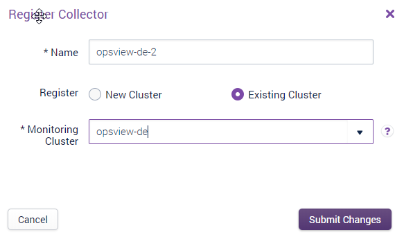 Register an existing cluster