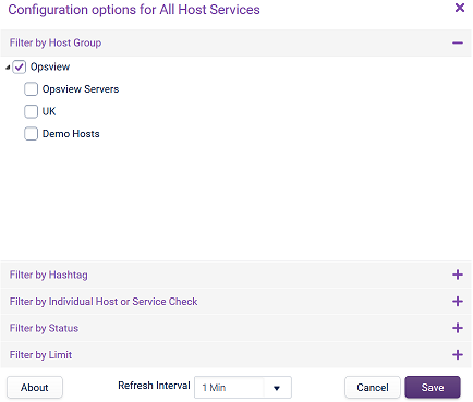Configure All Host Services