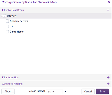 Configure Network Map