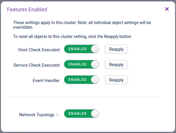 Enable Network Topology