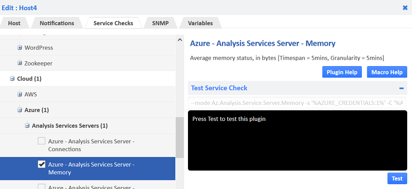 Azure Analysis Services Server Memory